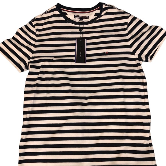 TOMMY HILFIGER Basic Striped T-Shirt - Picture 5 of 8